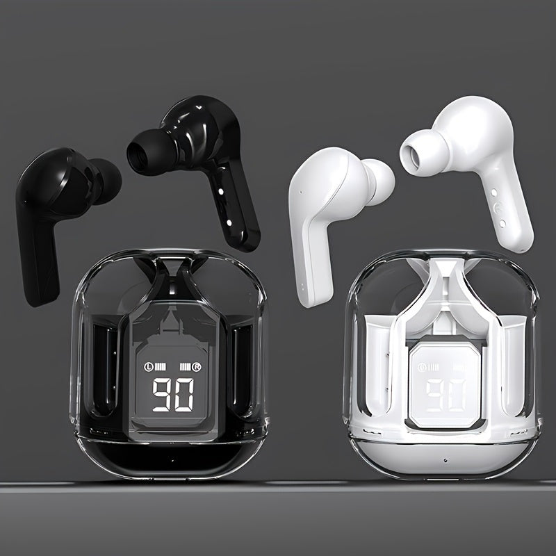 Earphones with LED Digital Power Display
