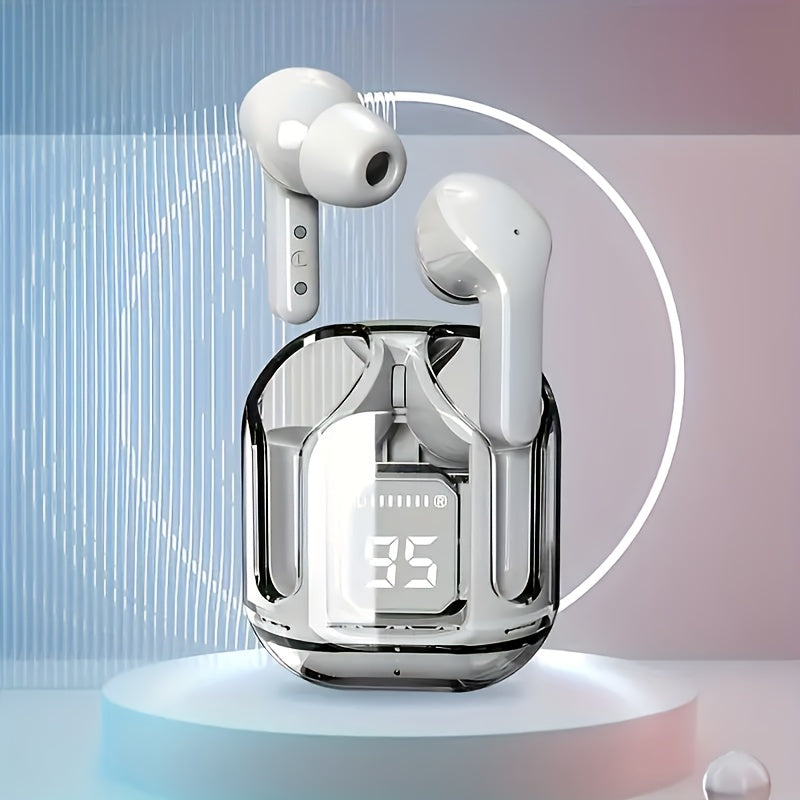 Earphones with LED Digital Power Display
