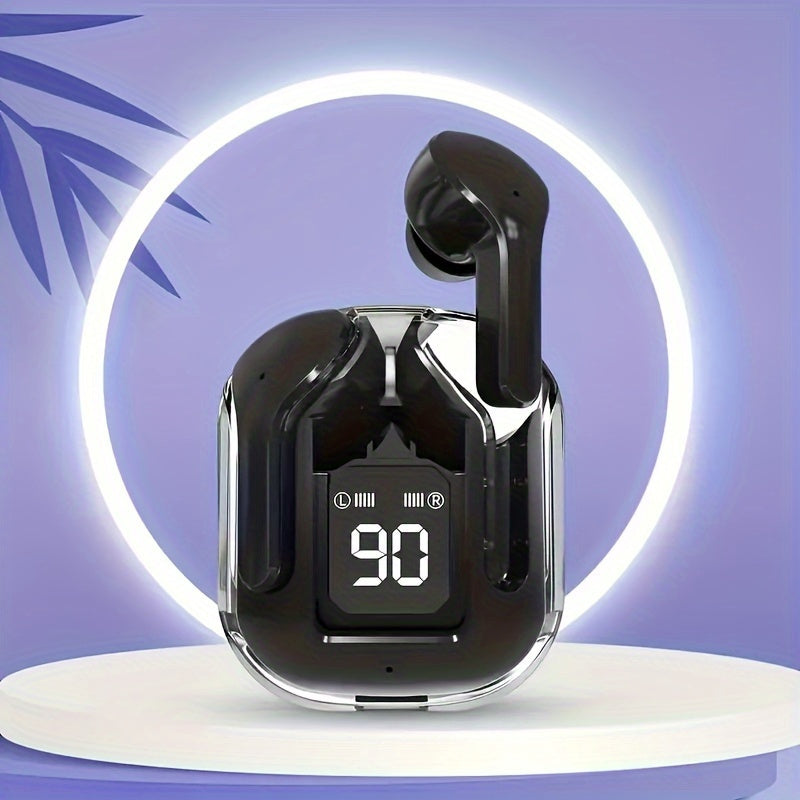 Earphones with LED Digital Power Display