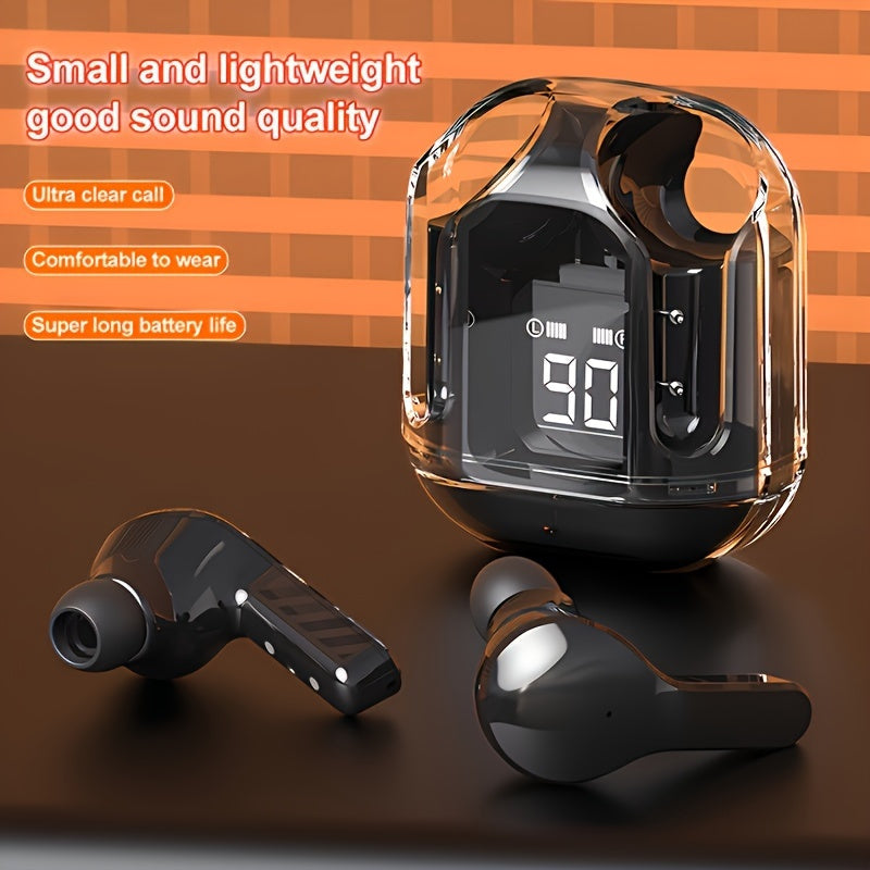 Earphones with LED Digital Power Display