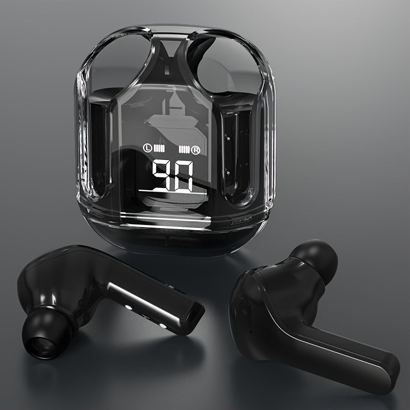 Earphones with LED Digital Power Display