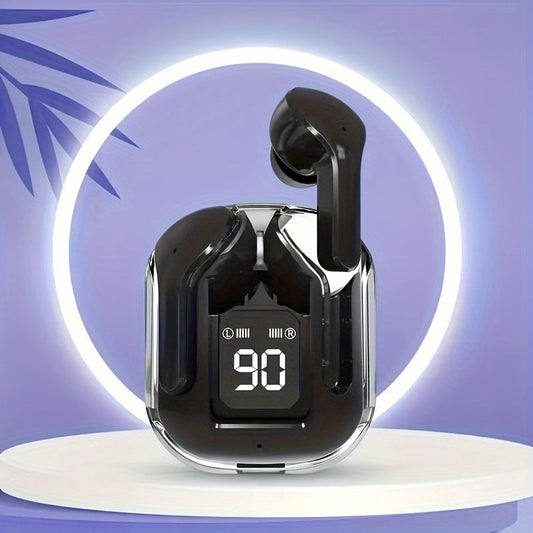 Earphones with LED Digital Power Display