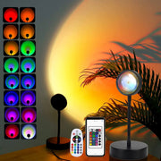 Sunset Lamp Multi Color With Remote